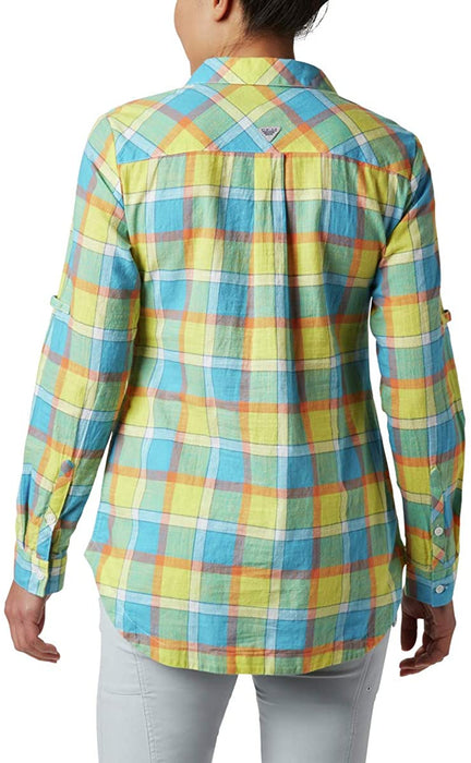 Columbia Womens Coral Springs Ii Woven Long Sleeve