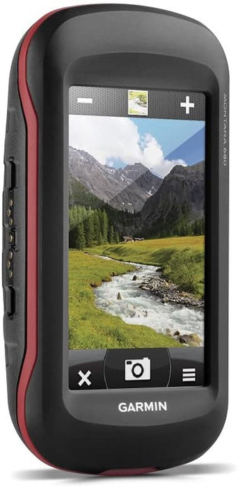 Garmin Montana 680 Touchscreen GPS/GLONASS Receiver, Worldwide Basemaps