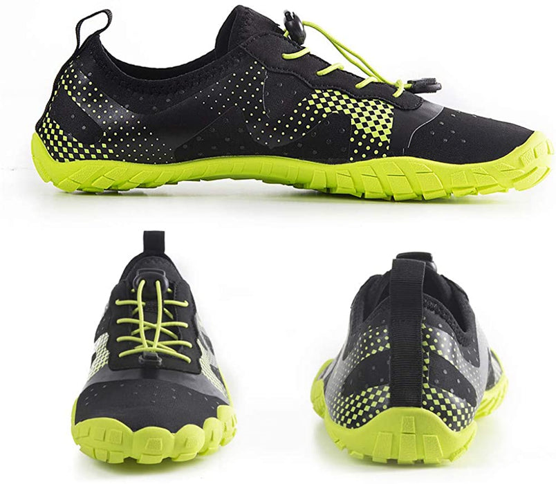 Mens Water Shoes Quick Dry Beach Swim Shoes Barefoot Pool Aqua Socks Shoes for Surf Diving Outdoor Hiking Walking Water Sport