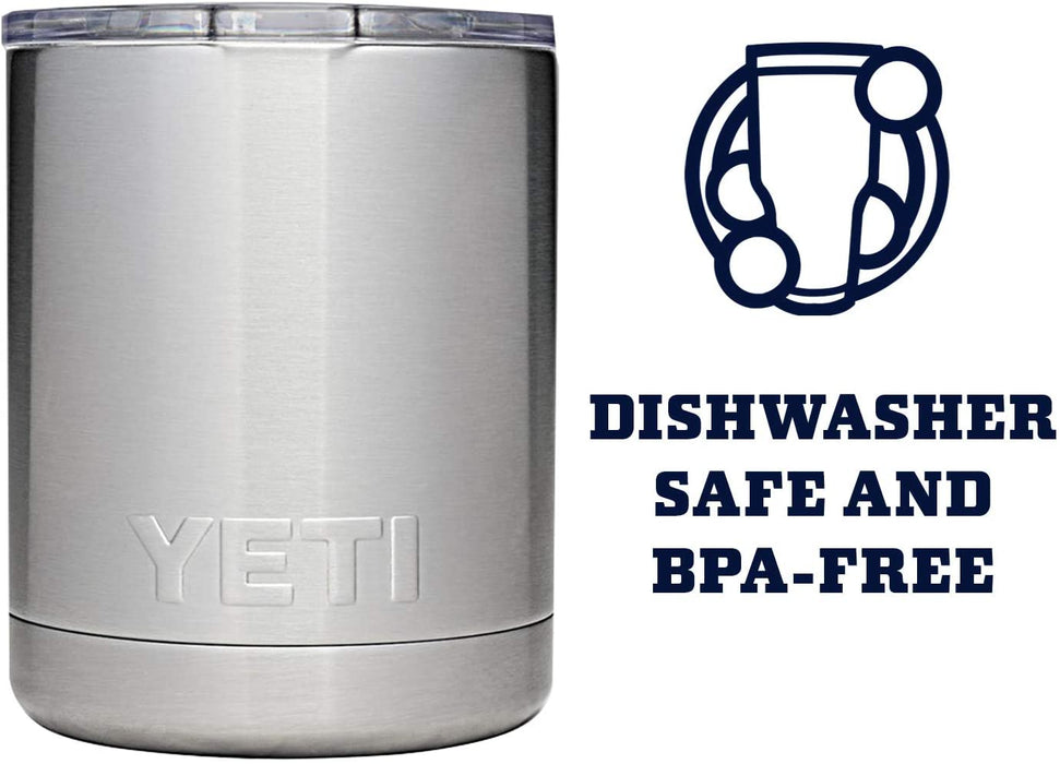 YETI Rambler 10 oz Lowball, Vacuum Insulated