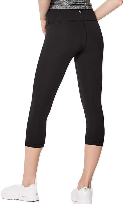 Lululemon Wunder Under Crop High Rise Yoga Pants