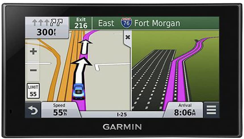 Garmin Nuvi 2689LMT 010-01188-02 North America 6" Bluetooth Voice Activated, Lifetime Maps and Traffic USA Canada Mexico Maps GPS Essentials Bundle Includes Dual Socket Cigarette Adapter & More