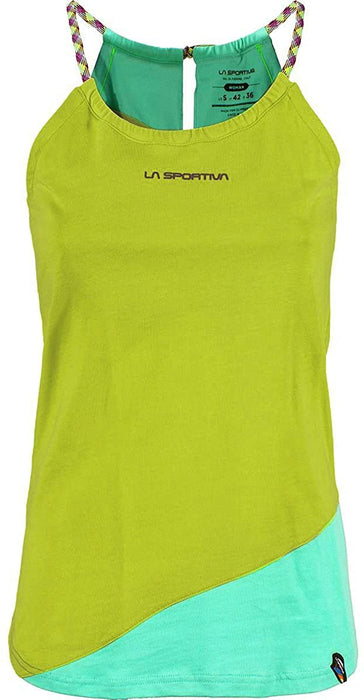 La Sportiva Class Tank - Women's, Apple Green/Jade Green, Extra Small, I45-705704-XS