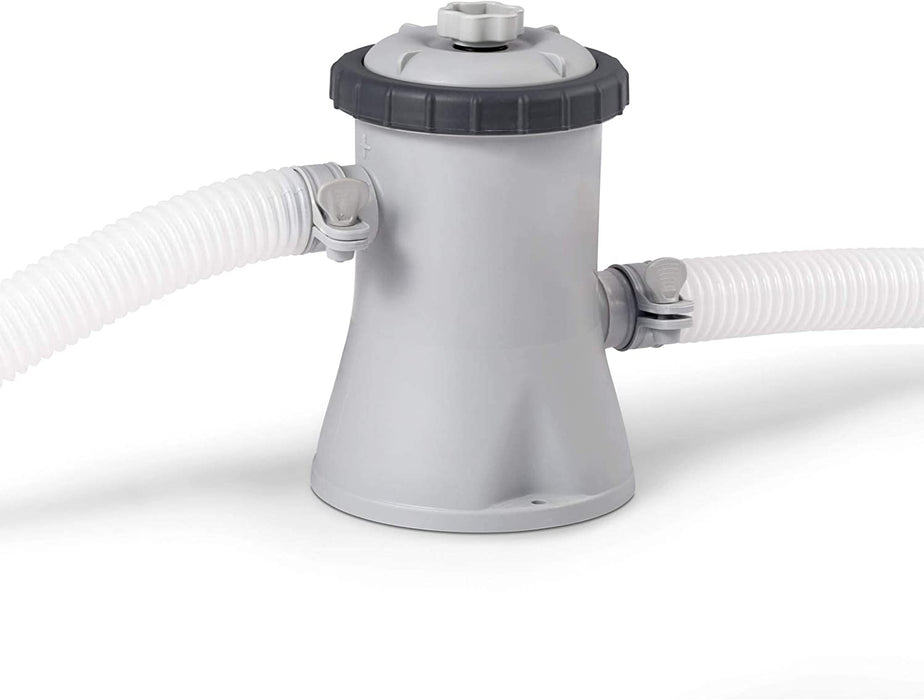 Intex 8ft x 2.5ft Easy Set Inflatable Swimming Pool with Filter Pump, Blue