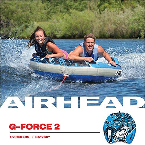Airhead G-Force Towable Tube for Boating with 1-4 Rider Options