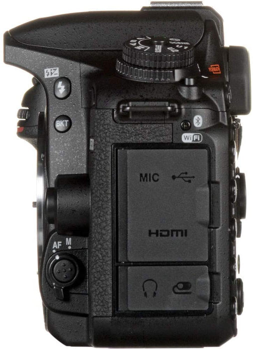 Nikon D7500 20.9MP DSLR Digital Camera with 18-55mm and 70-300mm Lenses (13543) USA Model Deluxe Bundle -Includes- Sandisk 64GB SD Card + Large Camera Bag + Filter Kit + Spare Battery + Telephoto Lens