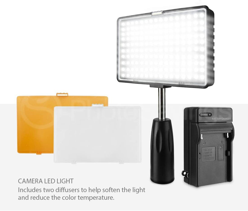Canon EOS 5D Mark IV DSLR Camera (Body Only) +Pro Broadcast-Quality Interview Condenser Shotgun Microphone & Professional Portable LED Light Kit Along with Xpix Cleaning Accessories