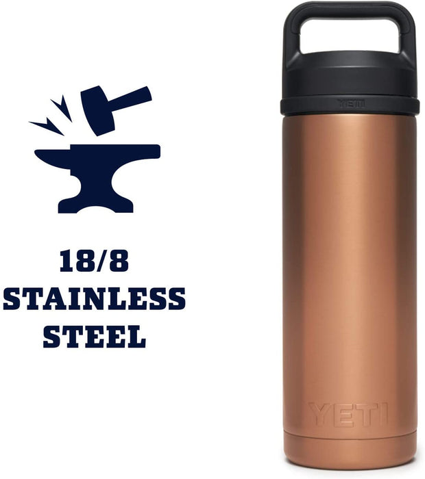 YETI Rambler 18 oz Bottle, Vacuum Insulated