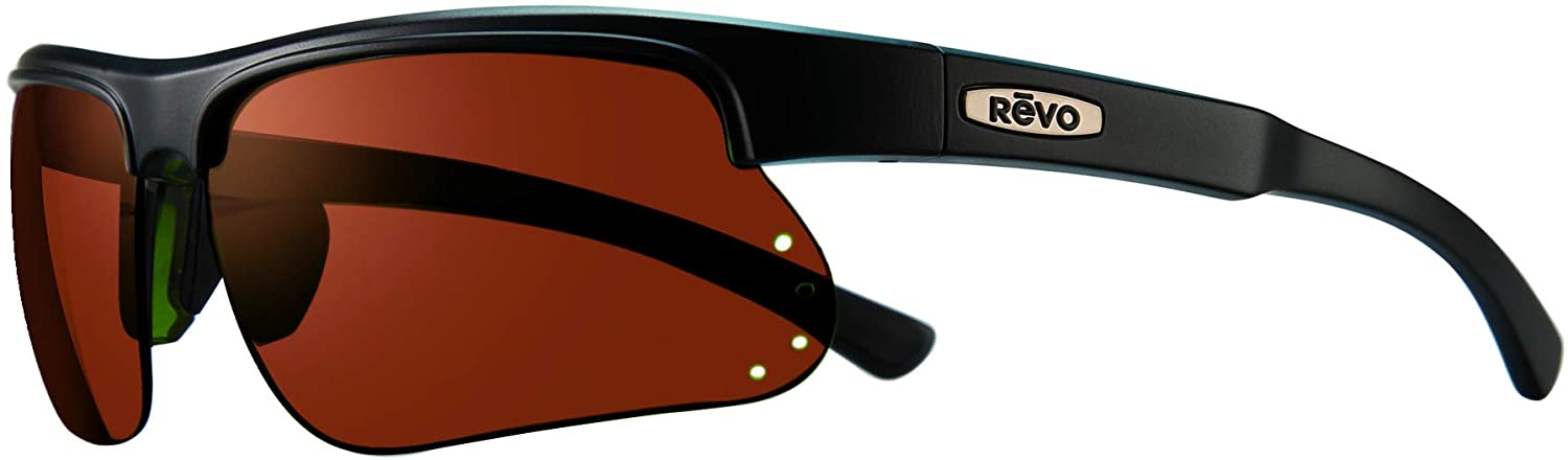 Revo Polarized Sunglasses Cusp S Wraparound Frame 67 mm