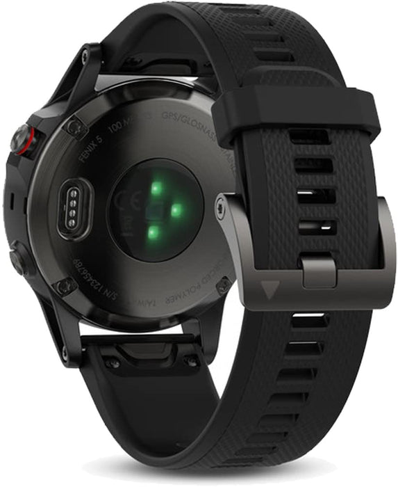 Garmin Gift Pack Fenix 5 GPS Multisport Watch Bundle | Includes Fenix 5 Watch USB Charging Data Cable