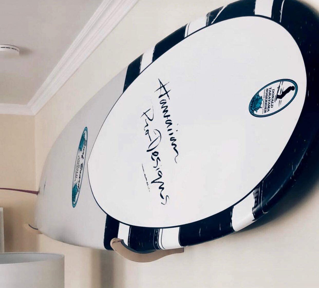 Premium Wooden Surfboard Display Rack | Sturdy Surf Board Wall Mount for Indoors and Outdoors