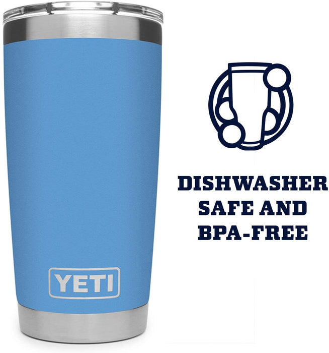 YETI Rambler 20 oz Tumbler, Stainless Steel