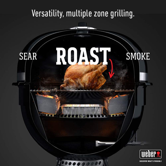 Weber 18301001 Summit Charcoal Grill, Black