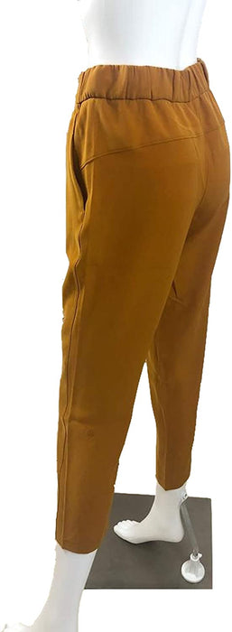 Lululemon ON The FL 7/8 Pant Woven - FSGD (Fools Gold)