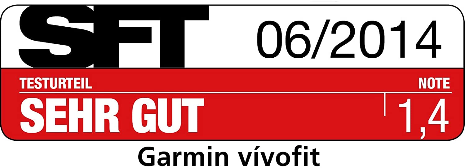 Garmin vívofit Fitness Band - Red Bundle (Includes Heart Rate Monitor)