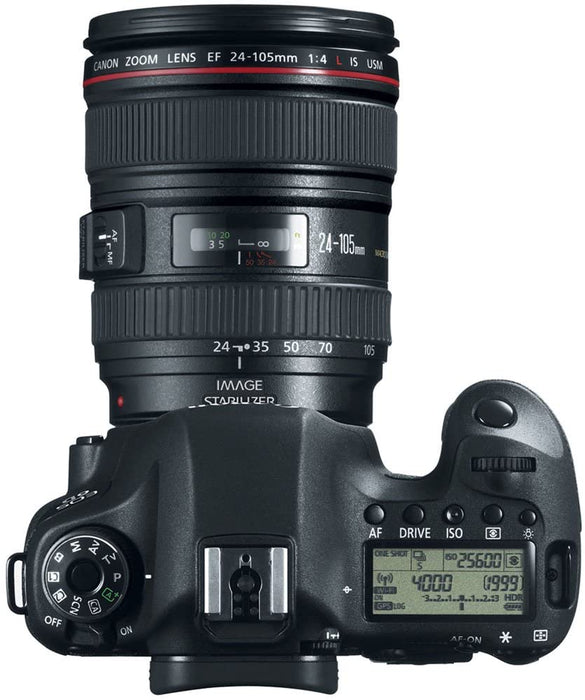 Canon EOS 6D 20.2 MP CMOS Digital SLR Camera with 3.0-Inch LCD (Body Only) - Wi-Fi Enabled