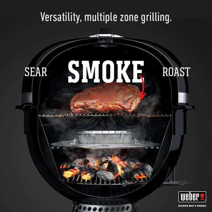 Weber 18301001 Summit Charcoal Grill, Black