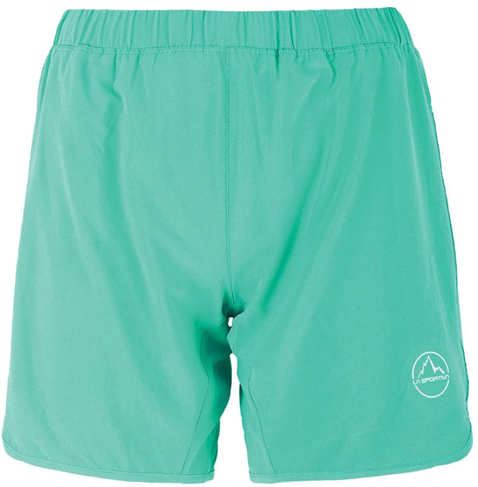 La Sportiva Women’s Flurry Running Short – Trail Running Shorts for Women 3 inch Mint