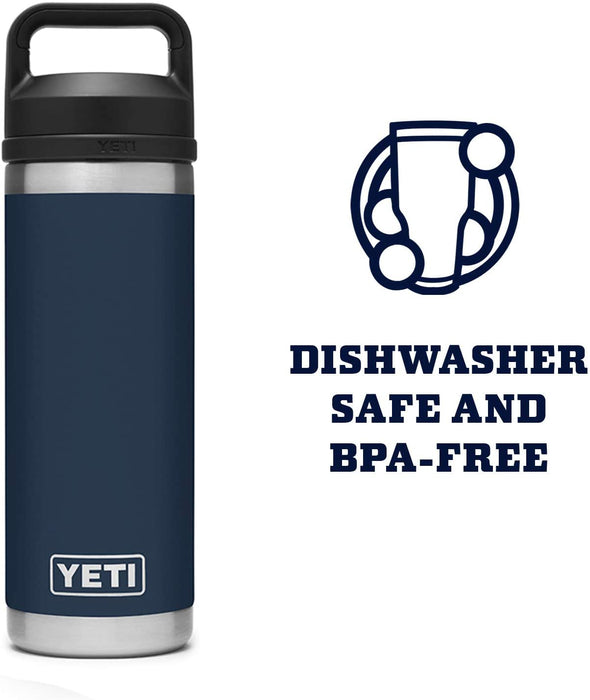 YETI Rambler 18 oz Bottle, Vacuum Insulated