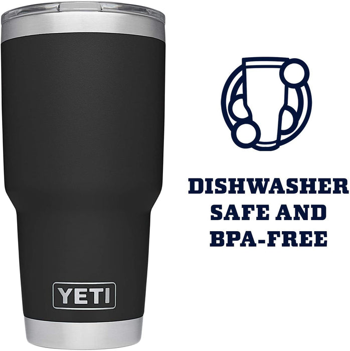 YETI Rambler 30 oz Tumbler, Stainless Steel
