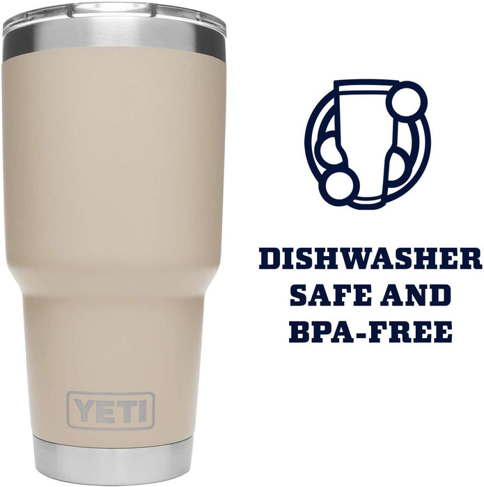 YETI Rambler 30 oz Tumbler, Stainless Steel