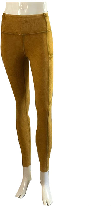 Lululemon Fast N Free HIGH Rise 25" - ICWO (Ice Wash Spiced Bronze)