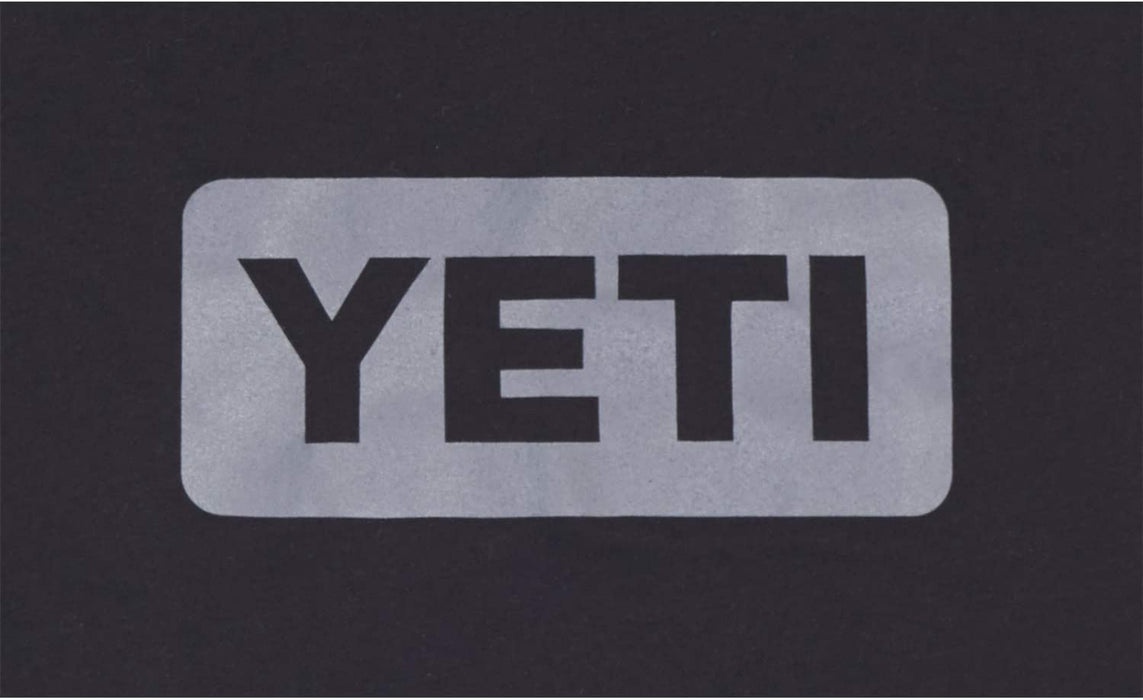 YETI Logo Badge Short Sleeve T-Shirt, Black/Gray, Small