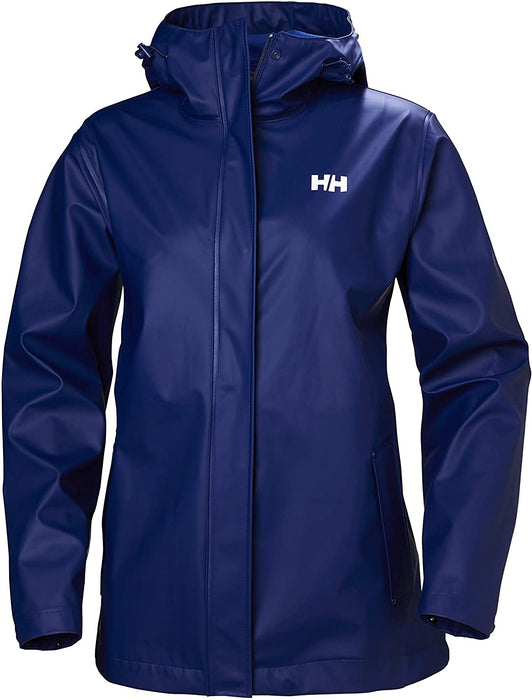 Helly-Hansen womens Moss Hooded Fully Waterproof Windproof Raincoat Jacket