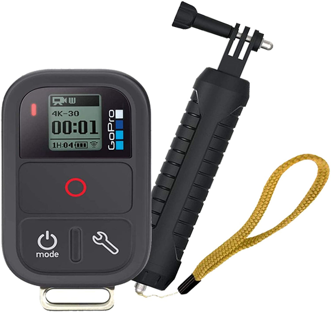 GoPro Smart Remote with Hands Grip - for HERO8, MAX, HERO7, HERO6,Hero 5 (Retail Packing Kit)