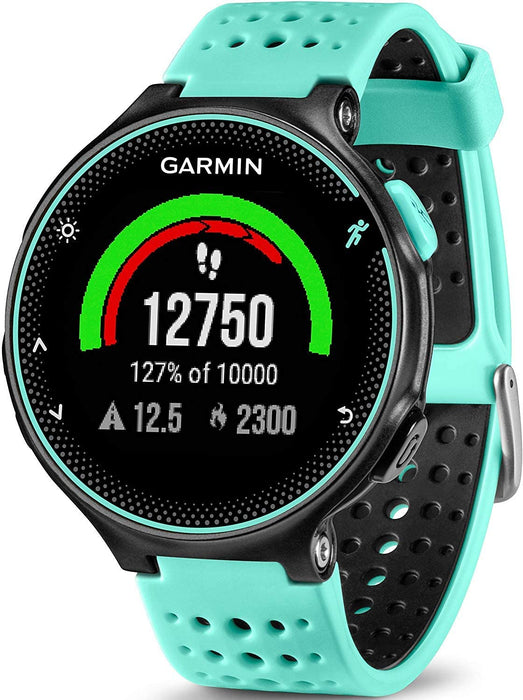 Garmin 010-03717-49 Forerunner 235 with Wrist Based Heart Rate Monitoring, Forest Blue/Black