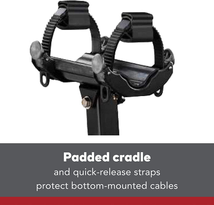 YAKIMA - Sidewinder Fork Mount Tandem Bike Carrier for Roof Racks, 1 Bike Capacity