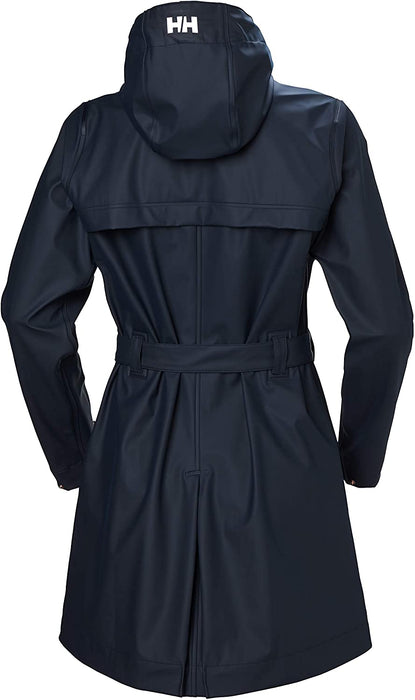 Helly-Hansen womens Kirkwall Ii Modern Fully Waterproof Windproof Hooded Raincoat Jacket