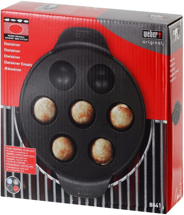 Weber 8841 Gourmet Barbeque System Ebelskiver Insert