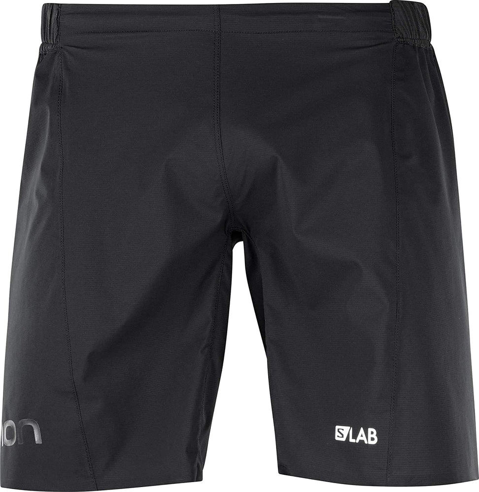 Salomon Men's S/Lab Protect Running Compression Shorts, Black, X-Large
