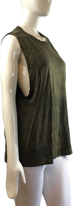 Lululemon All Yours Boyfriend Tank - CWDO (Cloudy Wash Dark Olive) (Size 10)