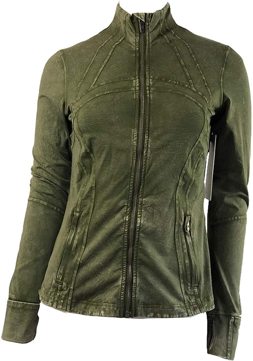 LULULEMON DEFINE JACKET NULUX WASH - ICWG (Ice Wash Moss Green)