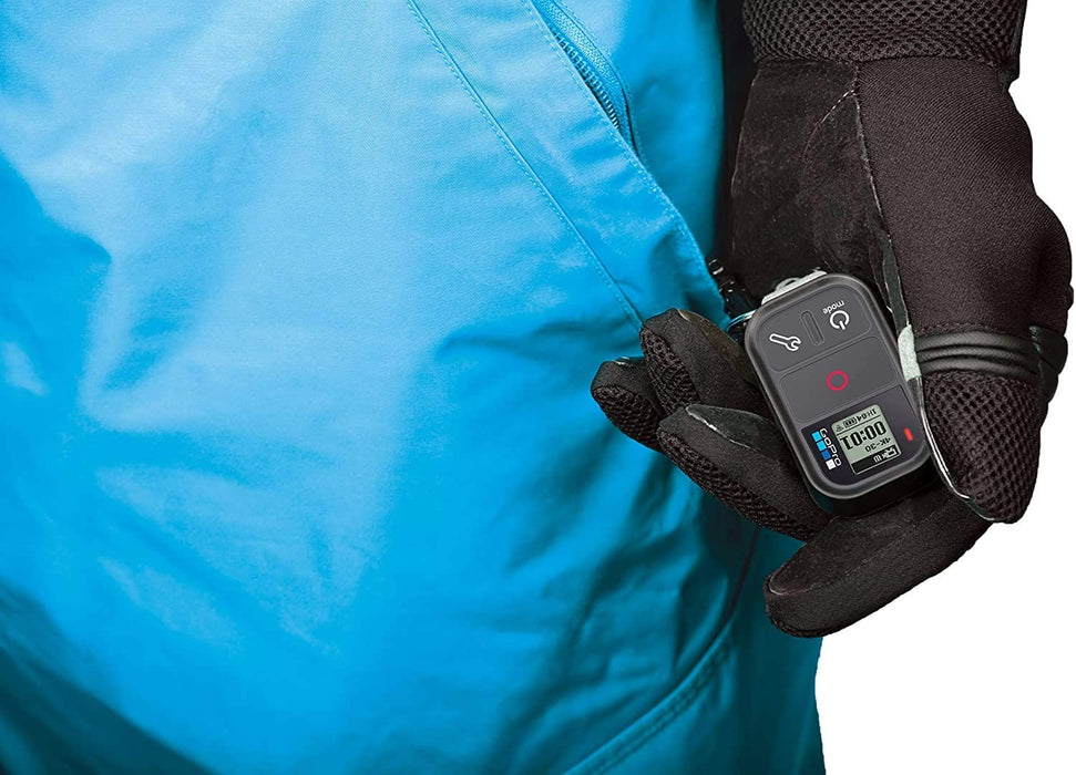 GoPro Smart Remote with Hands Grip - for HERO8, MAX, HERO7, HERO6,Hero 5 (Retail Packing Kit)