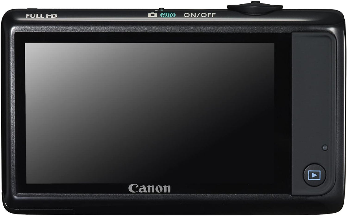 Canon PowerShot ELPH 510 HS 12.1 MP CMOS Digital Camera with Full HD Video and Ultra Wide Angle Lens (Black)