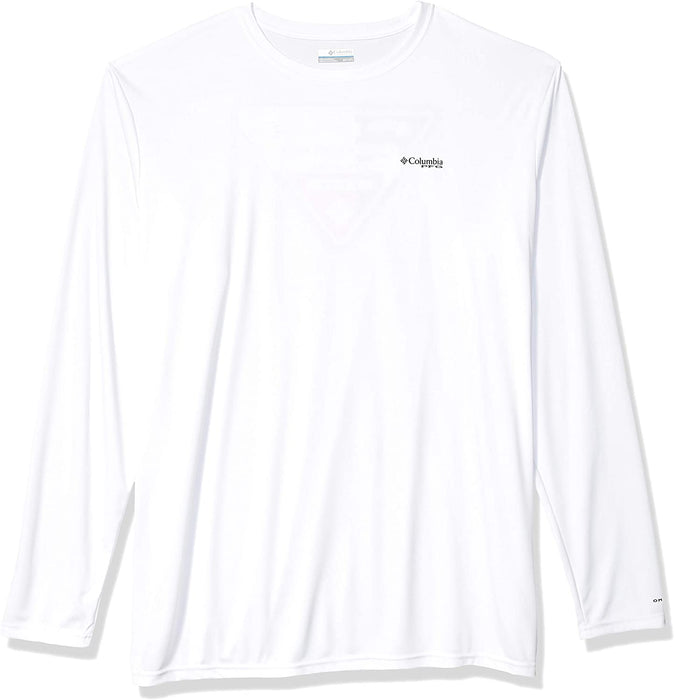 Columbia Men's Terminal Tackle PFG State Triangle Long Sleeve, Moisture Wicking