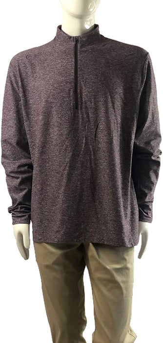 Lululemon Surge Warm 1/2 Zip - HBCY (Heathered Black Cherry)