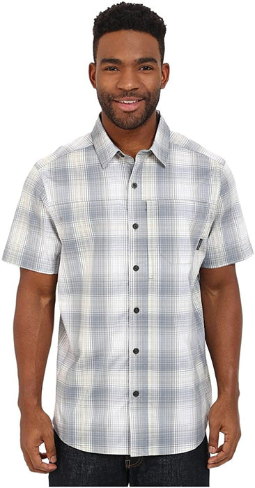 Columbia Men's Global Adventure Iv Yarn Dye Short Sleeve Shirt