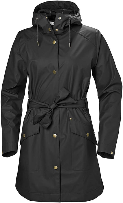 Helly-Hansen womens Kirkwall Ii Modern Fully Waterproof Windproof Hooded Raincoat Jacket