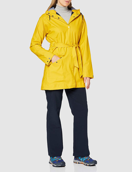 Helly-Hansen Women's Kirkwall Hooded Lightweight Waterpoof Windproof Raincoat Jacket
