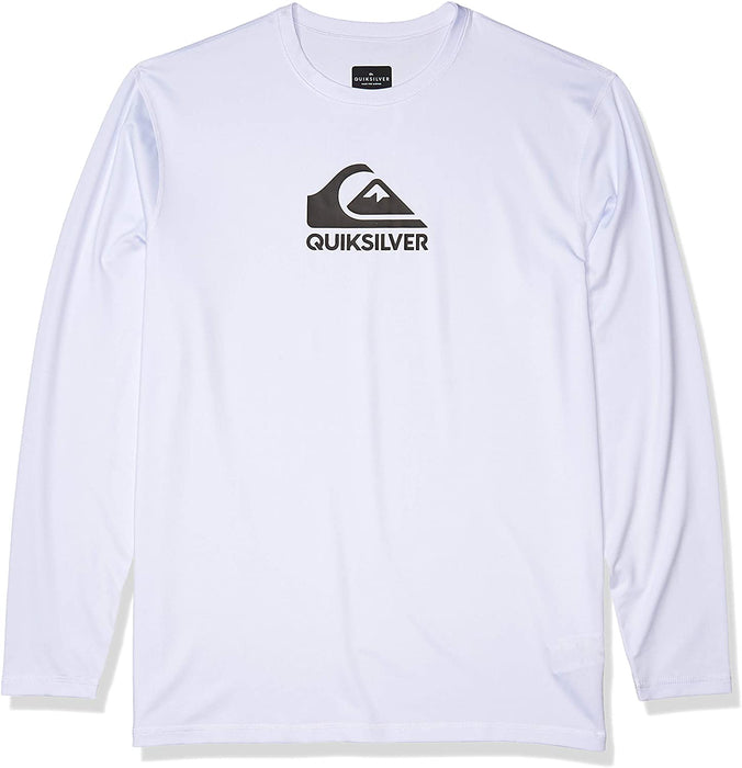 Quiksilver Men's Solid Streak Long Sleeve Rash Guard