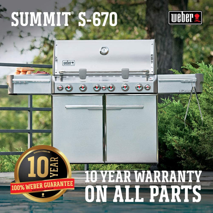Weber Summit S-670 LP Gas Grill