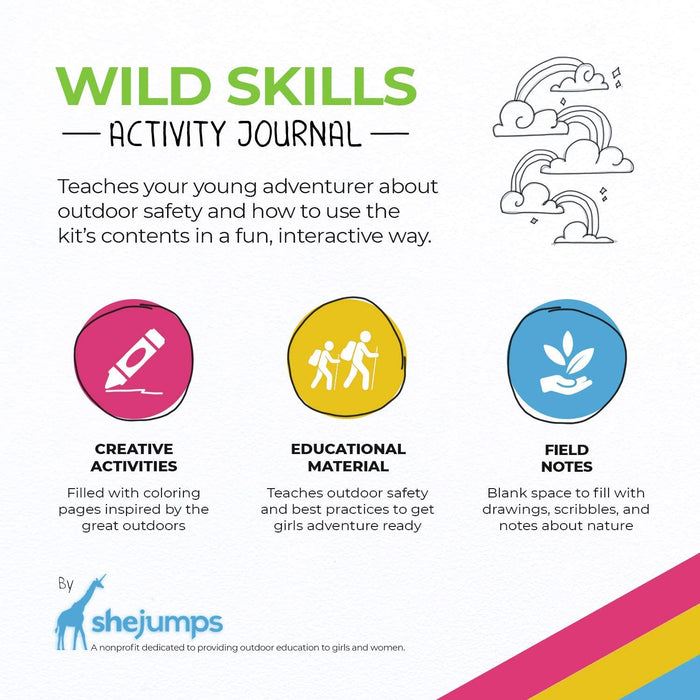 Adventure Medical Kits Adventure First Aid Medical Kit 2.0 with SheJumps Activity Journal