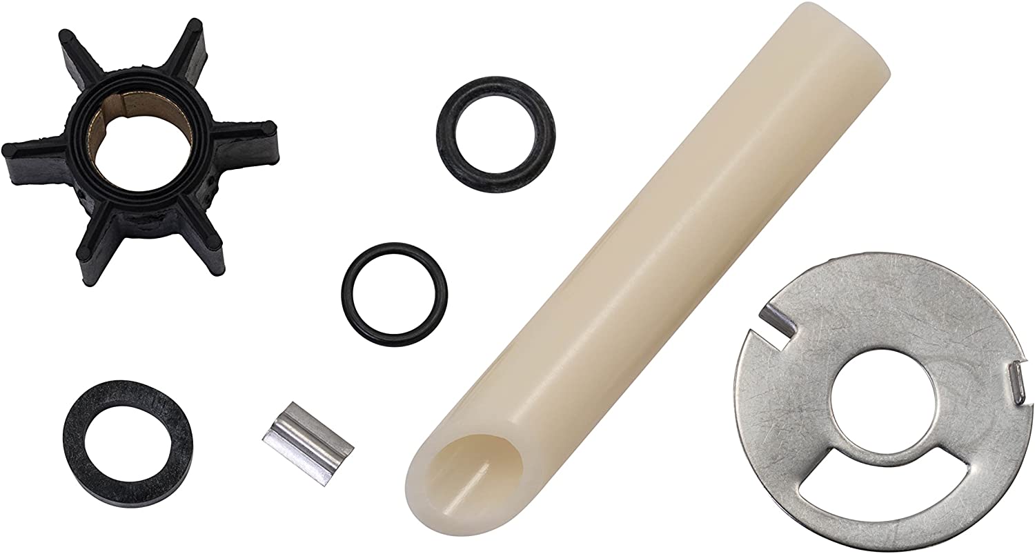 Quicksilver 89981Q1 Water Pump Repair Kit - 8 and 9.9 Horsepower Mercury and Mariner 4-Stroke Outboards with Standard Gearcase