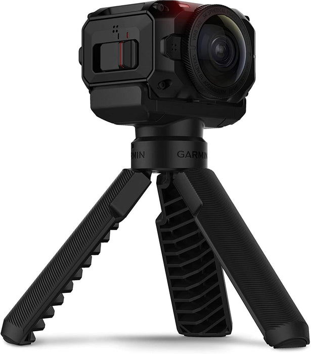 Garmin Virb 360 - Rugged, Waterproof 360-degree Action Camera with 5.7K/30fps Resolution and 4K Spherical Stabilization Bundle with 64GB Memory Card + Floating Strap