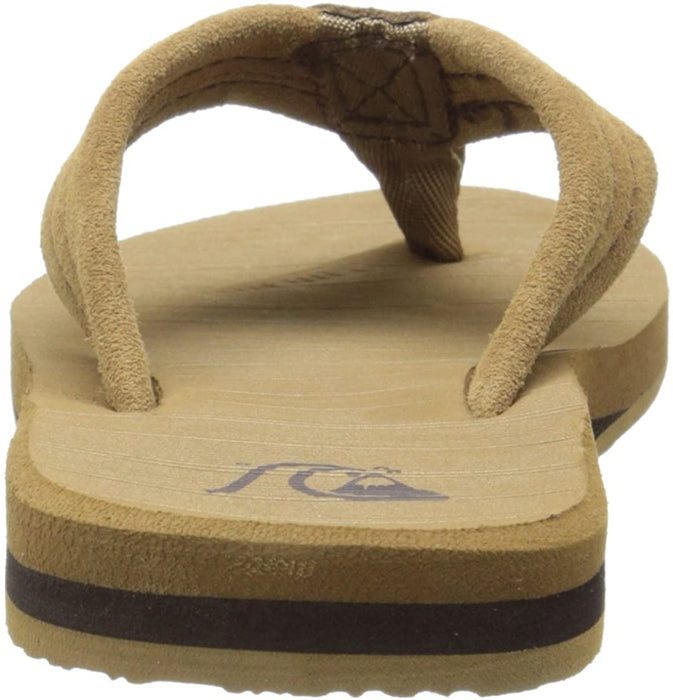 Quiksilver Kids' Carver Suede Youth Flip-Flop Sandal