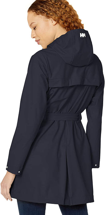 Helly-Hansen womens Kirkwall Ii Modern Fully Waterproof Windproof Hooded Raincoat Jacket